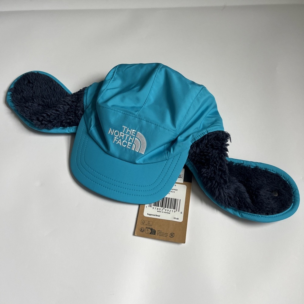 The North Face Kids' Shasta Trapper Hat Meridian Blue Small